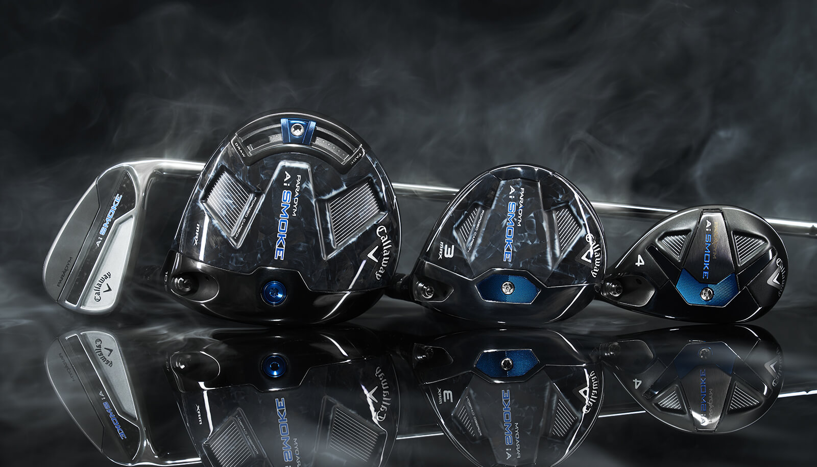 Callaway Golf Announces New Paradym Ai Smoke Woods and Irons