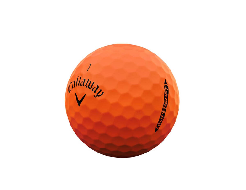 2024-Golf-Ball-Supersoft-Orange-Matte-Quarter-002
